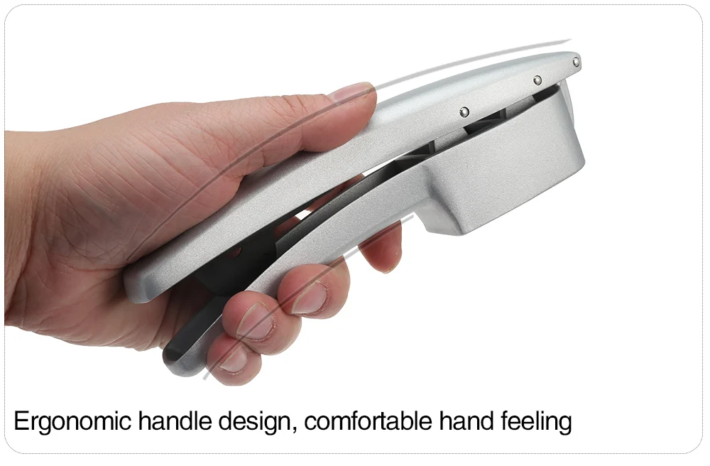 Manual Operation Aluminum Alloy Garlic Press