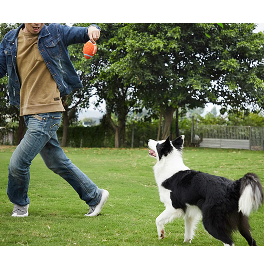 9,6 см Pet Sof Pet игрушки для домашних собак скрипучие Забавные игрушки мягкие прыгающие латексные плавающие игрушки для собак мяч
