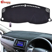 Для Honda HR-V вариабельности сердечного ритма приборной панели автомобиля тире коврики Pad козырек от солнца ковровые покрытия автомобильные аксессуары