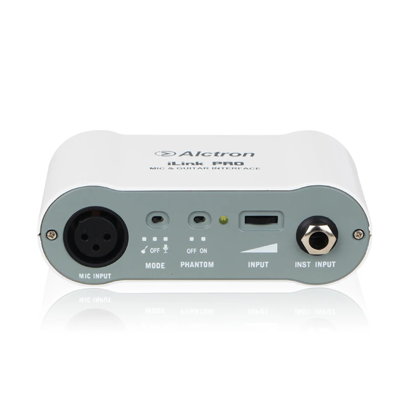 Alctron iLink PRO смартфон планшет аудио интерфейс микрофон микрофонный конвертер