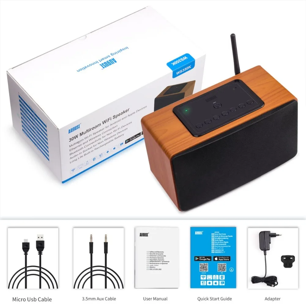 Wireless Bluetooth Speaker WiFi Multiroom HIFI