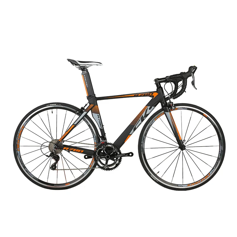 RichBit Ultra Light Weight Road Race Bike 18 Speeds 9 Gears Cassette Carbon Fiber Fork Shimano 3500 700C*46/48cm Frame Road Bike