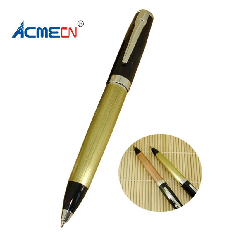 41g Aluminium Ballpoint Pen with metal refill Rotating retractable Ball