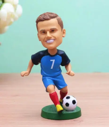 Football World Cup Real Madrid C Robath Barcelona Messi Neymar Doll Doll Birthday Gift Model Decoration Culpture Statue Figurines Miniatures Aliexpress