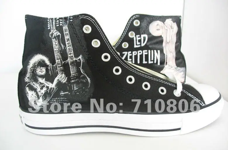 led zeppelin tennis shoes