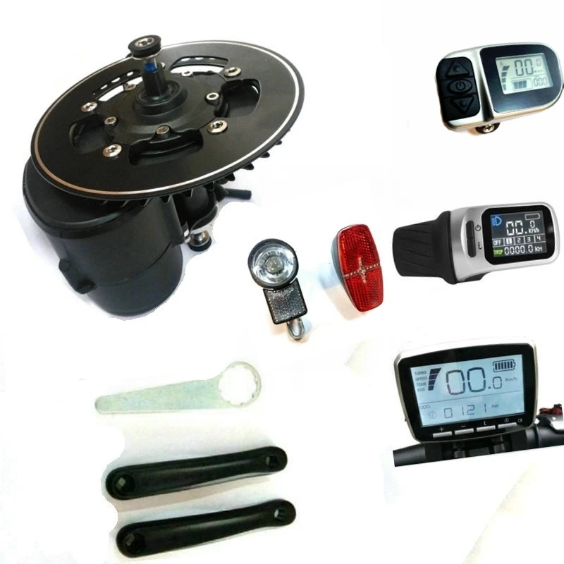 Новая версия TSDZ2 48 В/52 в 500 Вт 750 Средний мотор DIY ebike Kit с датчиком крутящего момента
