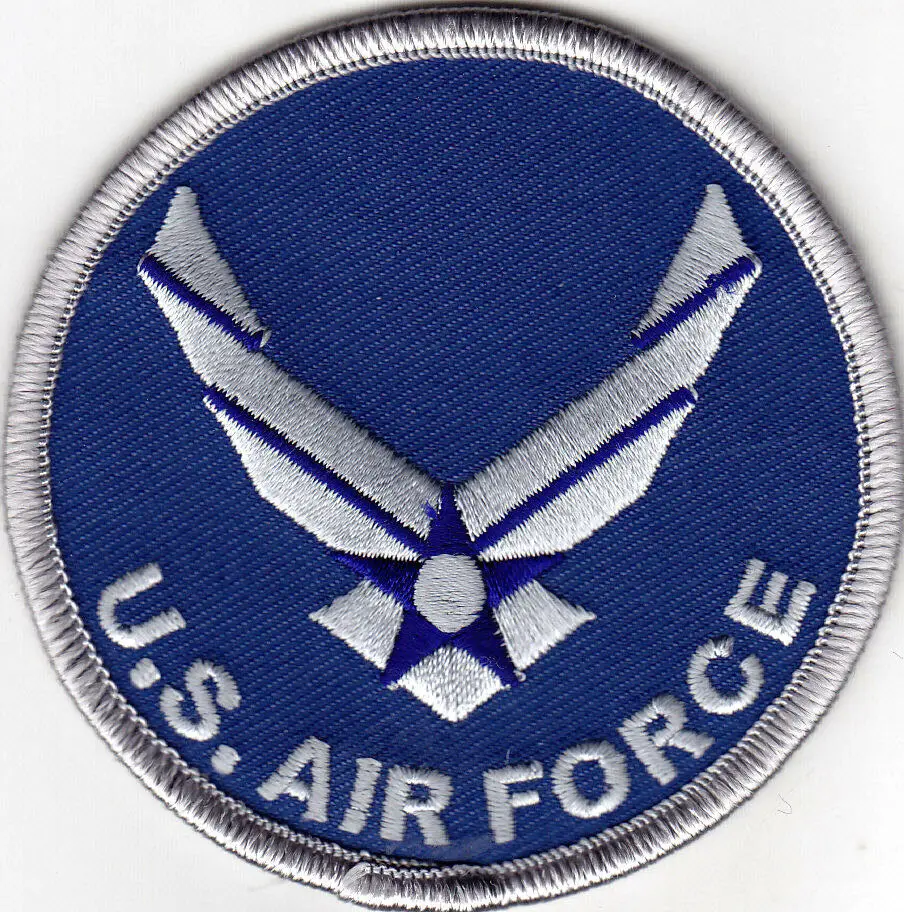 

Custom embroidered Patches US AIR FORCE LOGO Military hook and loop iron on patch Welcome to custom your own patch
