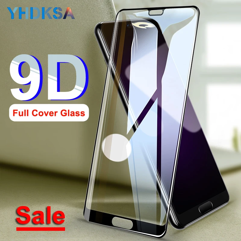 

9D Full Cover Tempered Glass on the For Huawei P20 Lite P20 Pro Nova 3E 4 P Smart 2019 Screen Protector Protective Glass Film