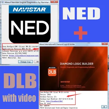

2019 Hot Sell Newest International Diamond Logic Builder (DLB) [2017.12] UNLOCK+ Navistar Engine Diagnostics NED UNLOCK