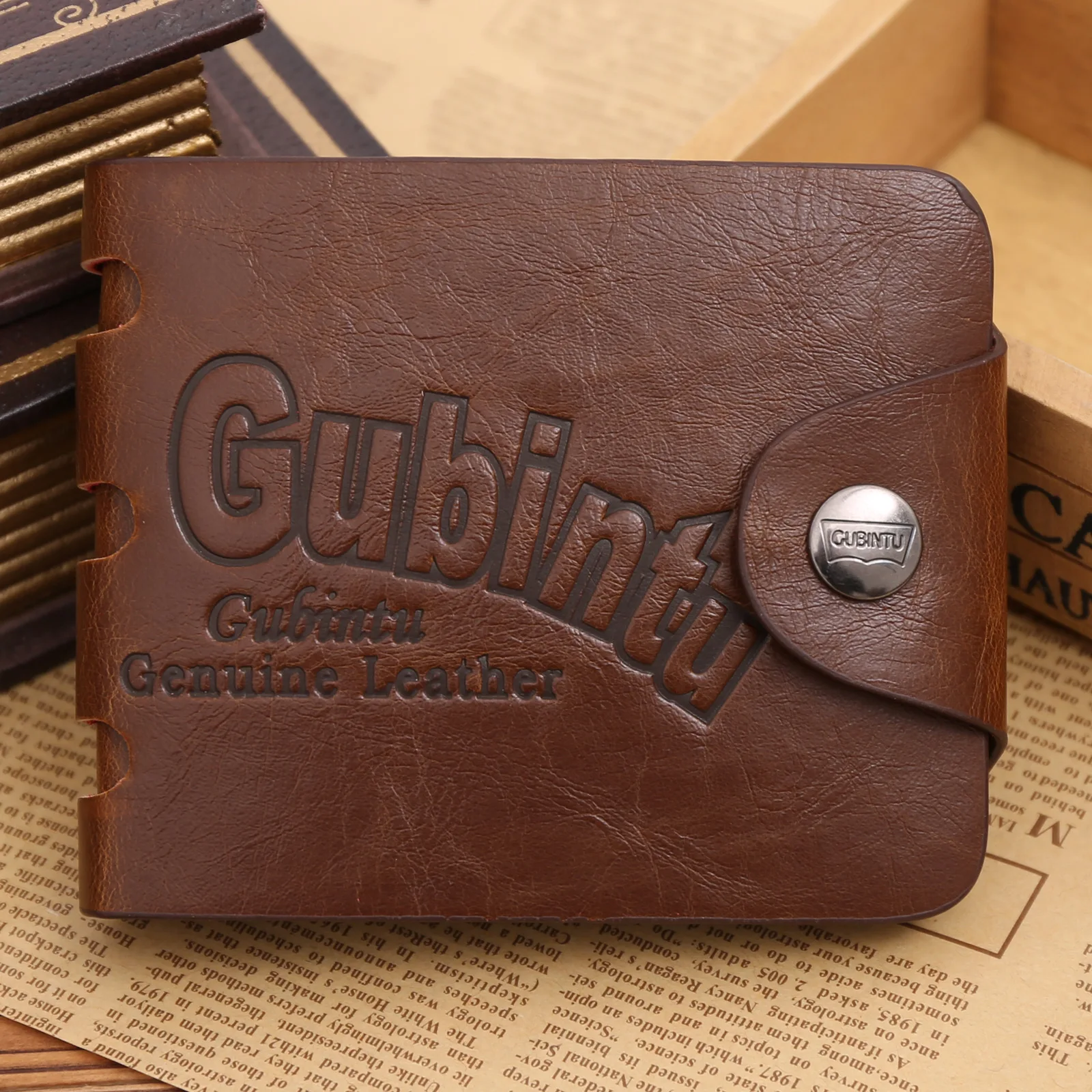 الكلاسيكية خمر الرجعية الذكور غلق بمشبك هنتر البني محفظة جلدية محفظة حامل بطاقة الفاصل للرجال الكلاسيكية خمر الرجعية الذكور غلق بمشبك هنتر البني محفظة جلدية محفظة حامل بطاقة الفاصل للرجال