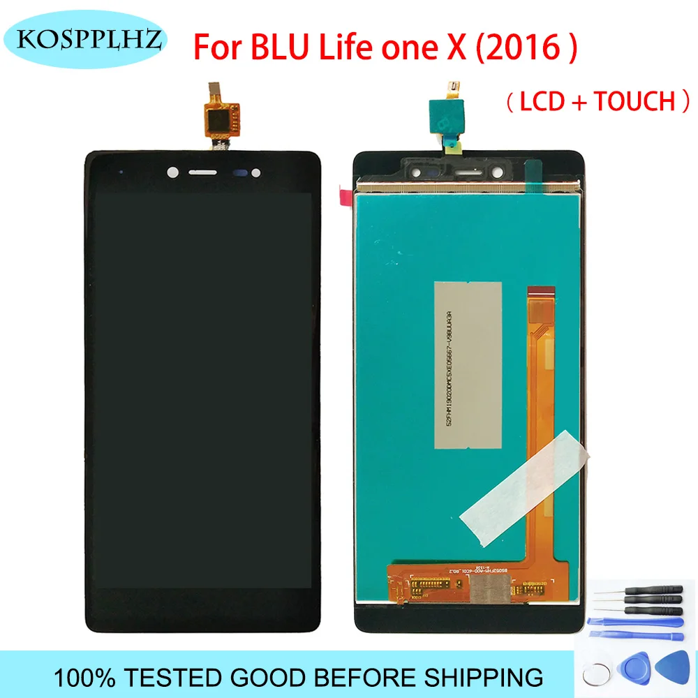 Для BLU L0070UU life One X 2016 ЖК-дисплей и сенсорный экран в сборе запасные части
