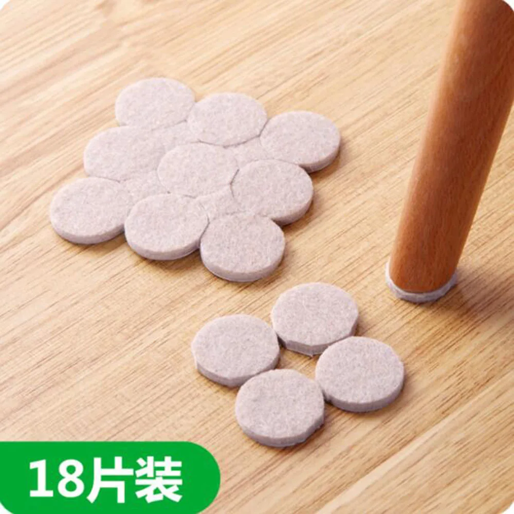 18 шт. протекторы для деревянного пола защиты пола|adhesive felt pads|wood floor protectorsfelt protector
