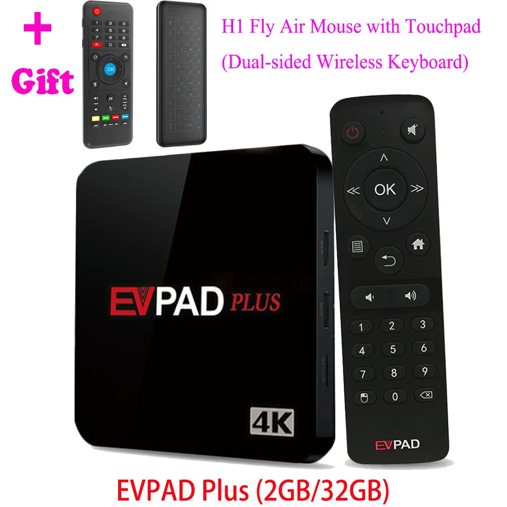 

2019 IPTV EVPAD 3S 3 PLUS Smart Android TV Box 1000+ Korea Japan Malay SG HK TW CN Thailand Vietnam Sports Free TV Live Channels