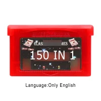 

Game Cartridge Console Card 32 Bit Video Game Compilations Collection 150 in 1 English Language Version