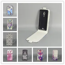 Para nokia 230/230 dual sim hot padrão bonito printingvertical tampa flip aberto para baixo/up tampa traseira estojo de couro filp