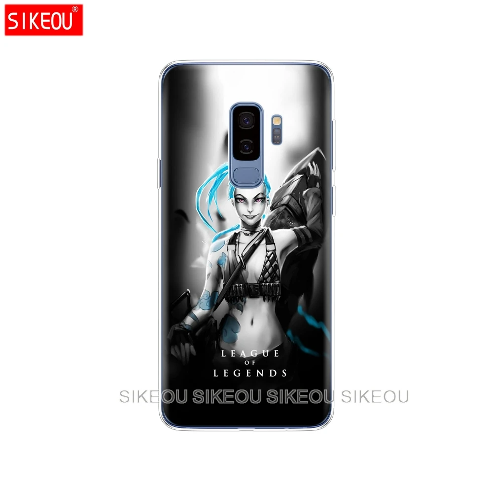 Силиконовый чехол для телефона Samsung Galaxy S9 S8 S7 S6 edge S5 S4 S3 PLUS League of Legends герои