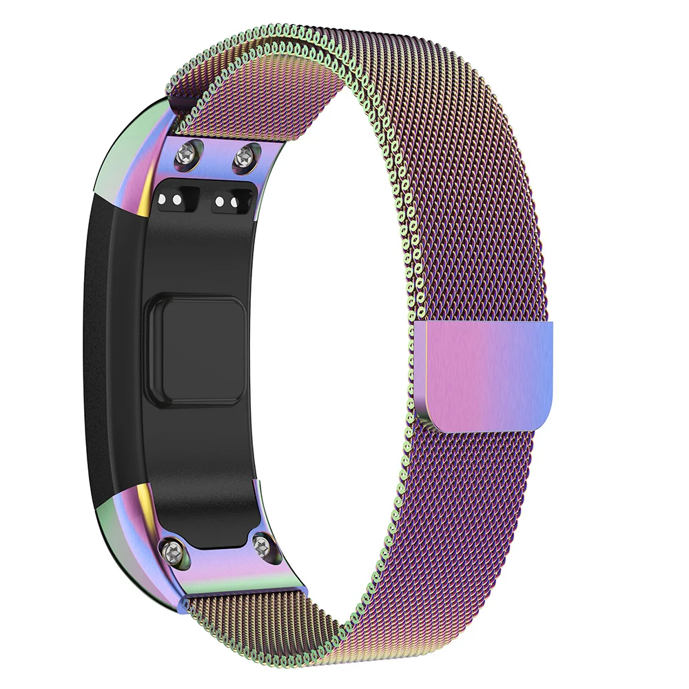 Ремешок для часы Garmin Vivosmart HR Milanese Loop металлический ремешок для часов Магнитная Петля замена Браслет Vivosmart HR ремень