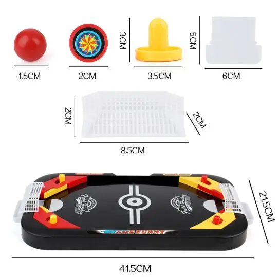 Настольная битва 2 в 1 хоккейная игра для отдыха мини-хоккейный стол Детская образовательная интерактивная игрушка
