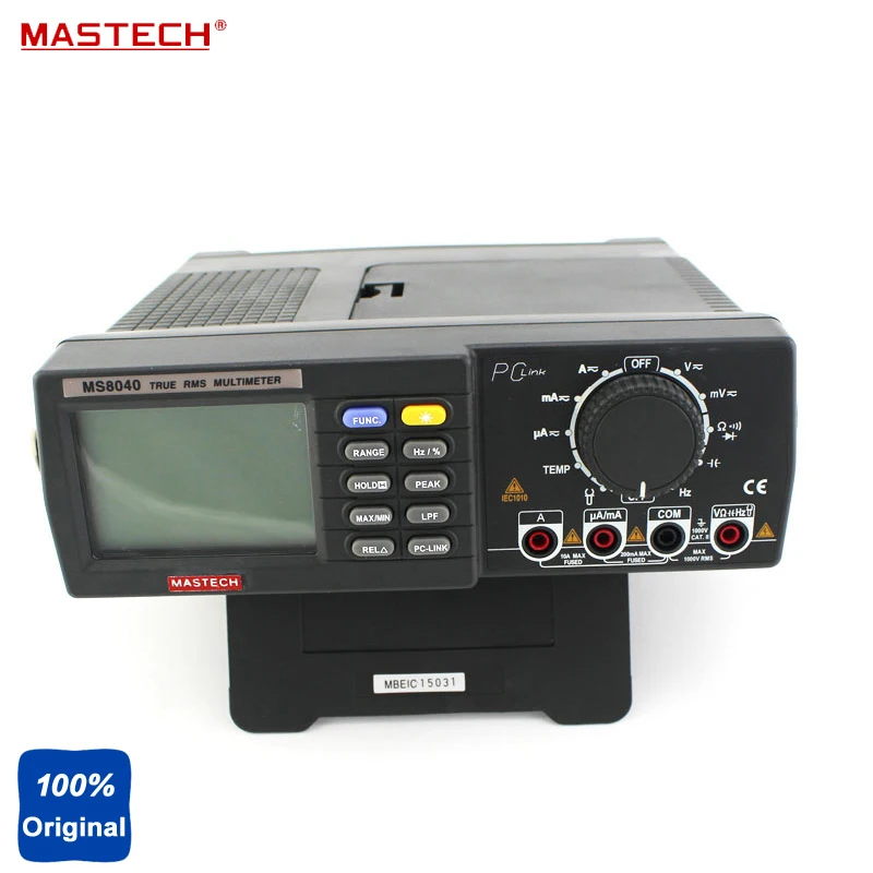 

100% NEW MASTECH MS8040 Bench Digital Multimeter True RMS RS232C