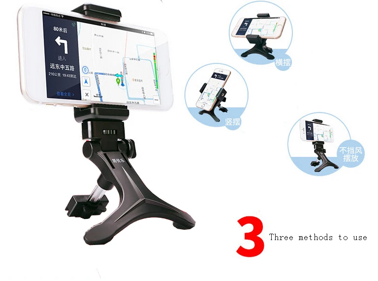 Universal Ponsel Dudukan Ventilasi Udara Mobil Braket Klip untuk Iphone Samsung xiaomi GPS PDA Aksesoris Handphone F003