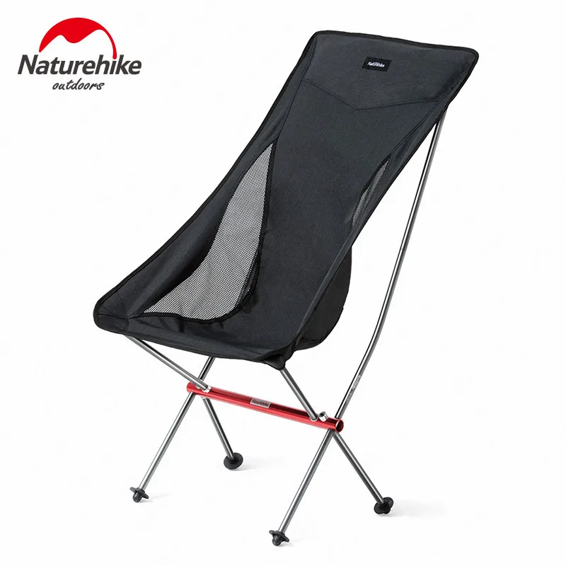 Naturehike Outdoor Camping Chairs Camping Tools Ultra-light Portable Fishing Chairs Folding Moon Chairs Camping Picnic Beach