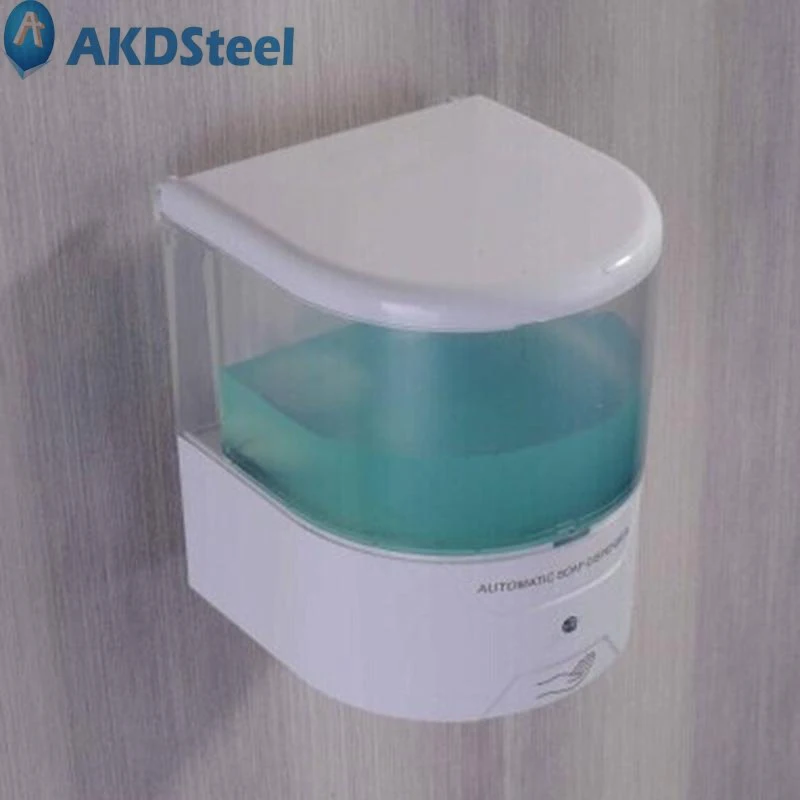 AKDSteel 400ml Soap Dispenser Battery Powered Wall-Mount Automatic Intelligent InductionTouch-free Transparent Lotion er0 | Освещение