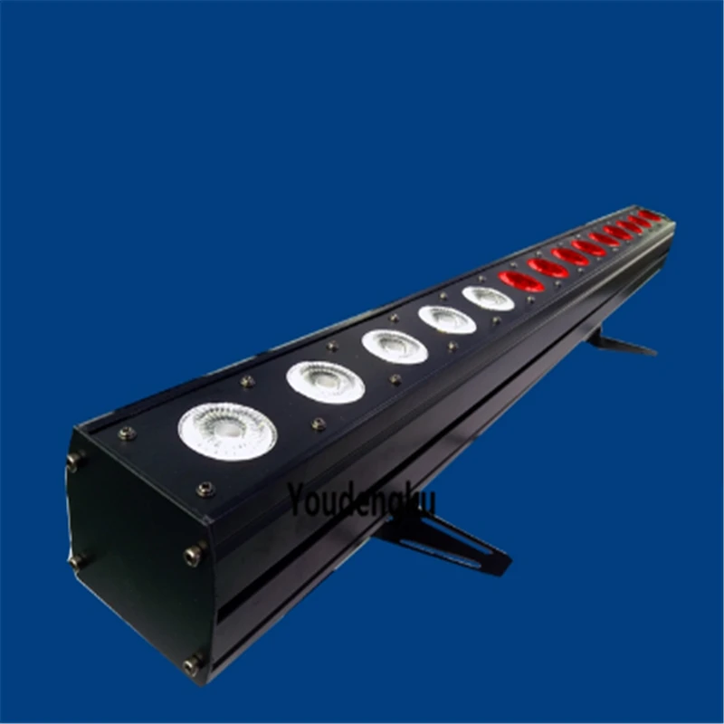 6 pieces 14 ledx18w led wall washer uv disco rgbwa uv 6in1 led wall washer light Individual Control Led Wall Washer Lights