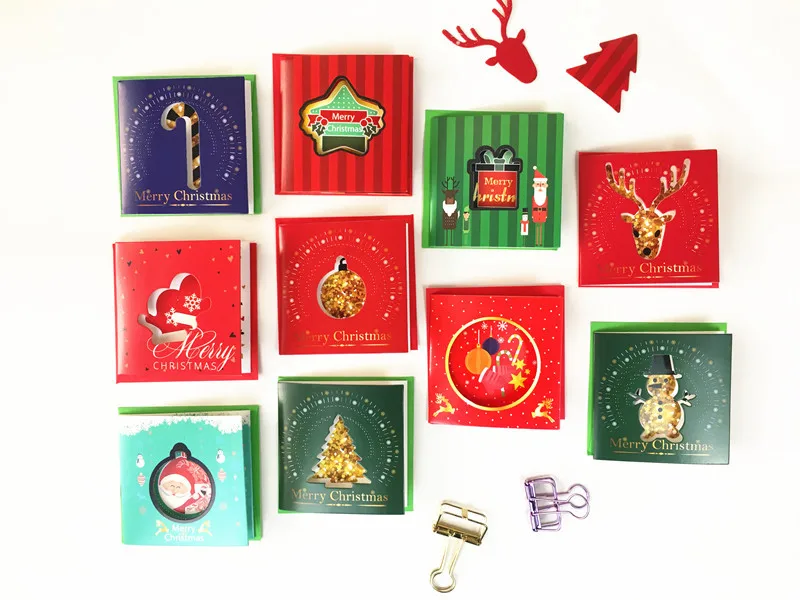 10 card+10 envelope /lot invitation mini greeting card thank you birthday christmas writing paper stationery | Дом и сад