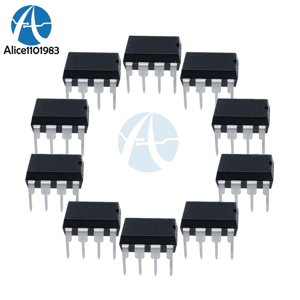 50 шт. TDA2822M DIP8 TDA2822 DIP IC чип AMP AUX усилитель новый оригинальный 8 8DIP|Интегральные