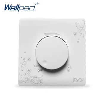 

2019 Hot Sale Dimmer Wallpad Luxury Wall Switch Panel 86*86mm 15-200W