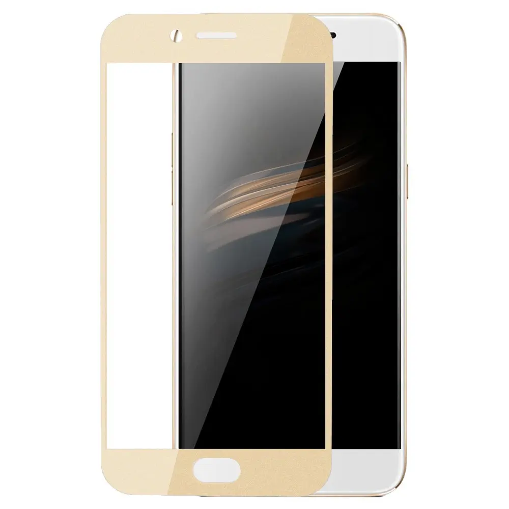 Gold Полный закаленное Стекло для huawei P10 Lite был LX1 LX1A LX2 LX3 L03T LX2J P10 VTR L29 L09 AL00 TL0 Экран протектор GLAS sklo крышка - Цвет: Gold