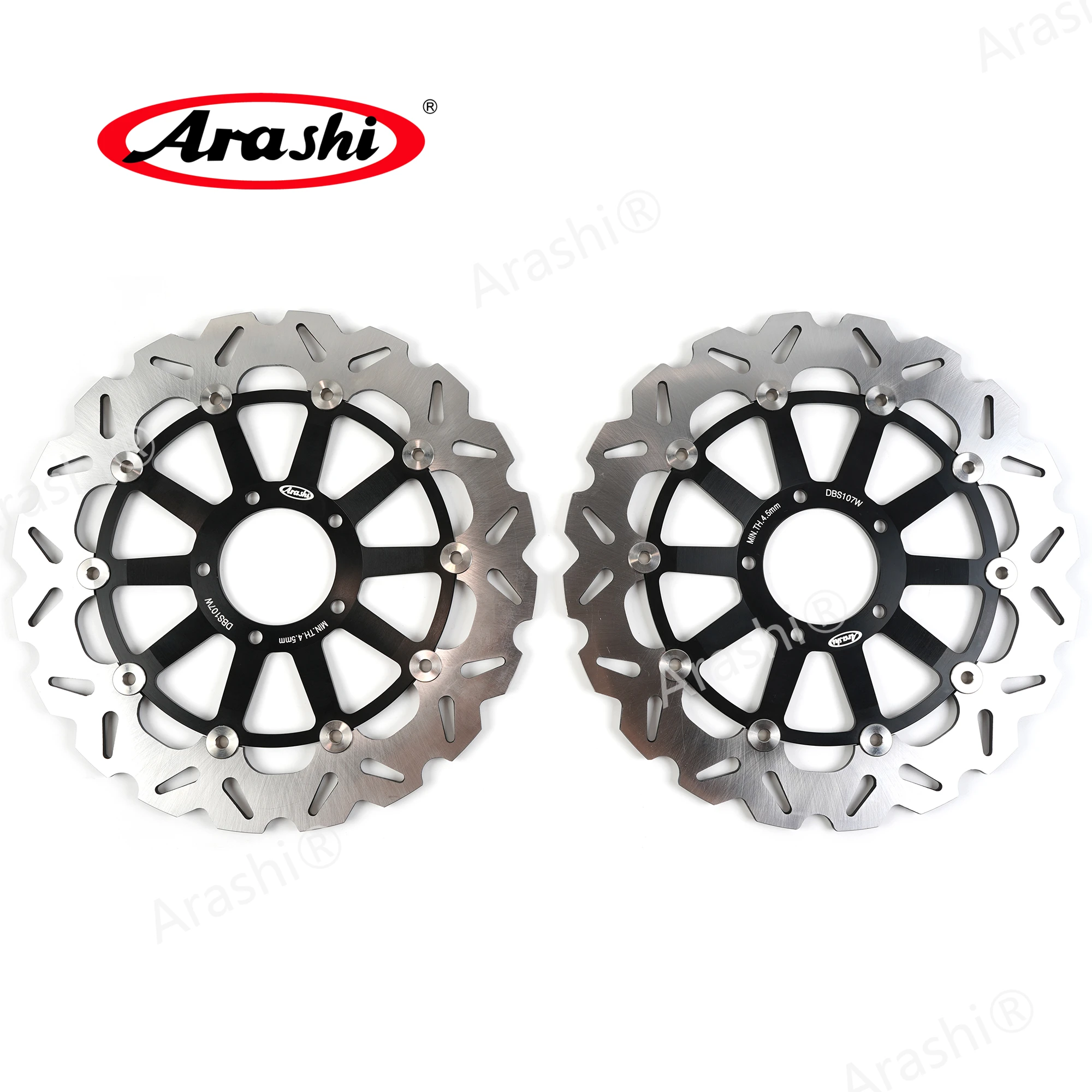 ARASHI For DUCATI MONSTER STRIPE ABS 821 2015 2016 2017 Motorcycle CNC Front Brake Rotors Disc Floating Disks | Автомобили и