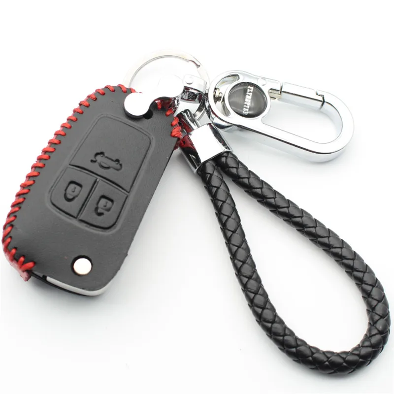 Чехол для ключа FLYBETTER из натуральной кожи 3B Chevrolet Cruze Opel Astra Buick Excelle GT/Encore