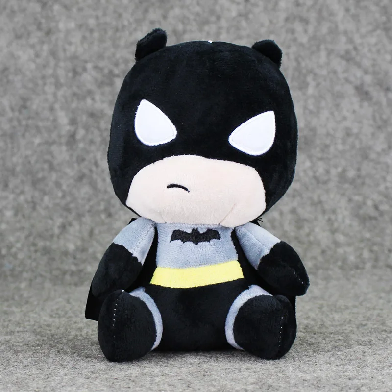 20 см 4 стиля Америка плюшевые игрушки флэш Бэтмен Харли Квинн Джокер мягкие куклы - Цвет: batman