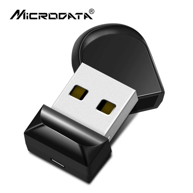 Супертонкая мини-флеш-накопитель USB, 4 ГБ, 8 ГБ, 32 ГБ, 64 ГБ, 128 ГБ, черный цвет, микро-накопитель USB 2,0, флэш-накопитель 4