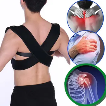 Adjustable Posture Corrector Back Support Belt Shoulder Waist Corrector Spine Posture Correction Brace Pain Relief Body Shapers