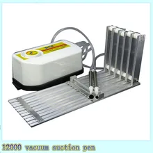 Five slots SMT components placement machine SMT SMD feeder five slot rack manual feed rack 12000 vacuum suction pen