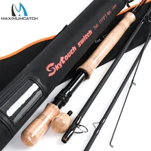 Maximumcatch Swap & Spey Fly Rod IM10 30T+40T Carbon Fiber Quick Motion Fly Fishing Rod With Cordura Rod Tube