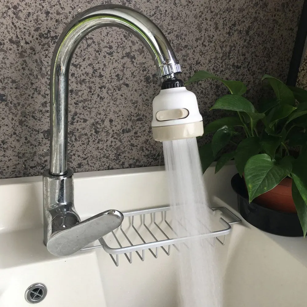 Adjusting Tap Kitchen Faucet Shower 360 Rotate Water Saving Shower Head Kitchen Fixtures Faucet filtered for Faucet Accessories