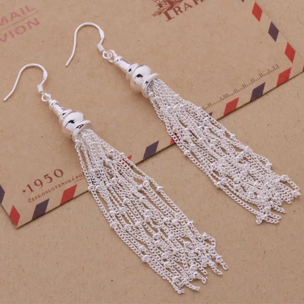 

925-sterling-silver brincos earings fashion jewelrywholesale free shipping 925 silver Fashion jewelry errrings WE-267