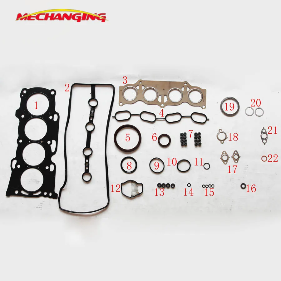 FOR TOYOTA RAV4 AVENSIS 16V 1AZFE 1AZ Engine Gasket Metal Cylinder Head