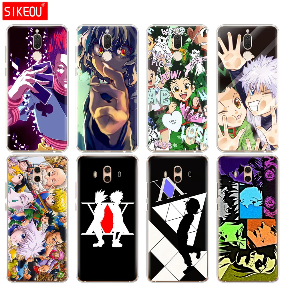 Силиконовый чехол для телефона Huawei mate 7 8 9 10 pro LITE Hunter X Anime | Мобильные телефоны и