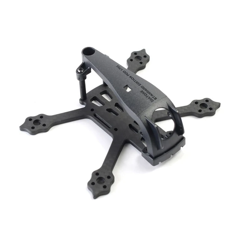 Diatone GT R249 95 мм 2 дюймов блестящий/белый/черный FPV Racing Frame комплект стержни из углеродного волокна и Пластик для дрона с дистанционным управлением аксессуары - Цвет: black