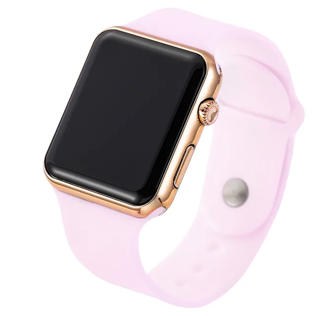 2019 New Sport Casual Watches Men Women Led Silicone Watch Pink Lovely Digital C 2019 New Sport Casual Watches Men Women Led Silicone Watch Pink Lovely Digital C