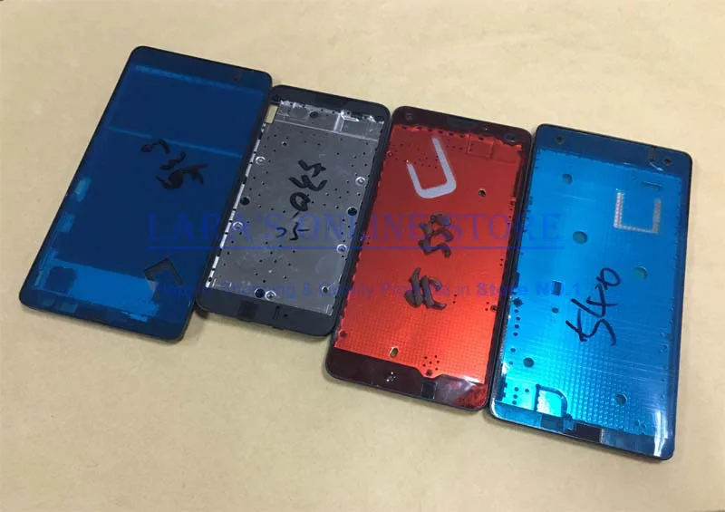 Originale Piatto Centrale Anteriore Lcd Housing Autotelaio Telaio Bezel Di Ricambio Per Nokia Lumia 530 535 540 550 Parti Di Riparazione