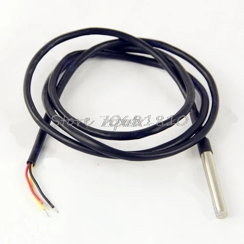 

1M Waterproof Digital Thermal Probe Temperature Sensor DS18B20 Z09 Drop ship