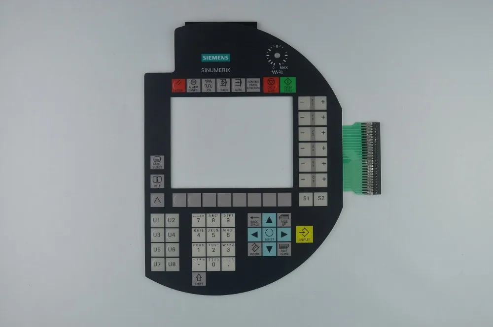 

6FC5403-0AA10-0AA1 Sinumerik HT6 , Membrane switch , simatic HMI keypad,membrane film, STOCK