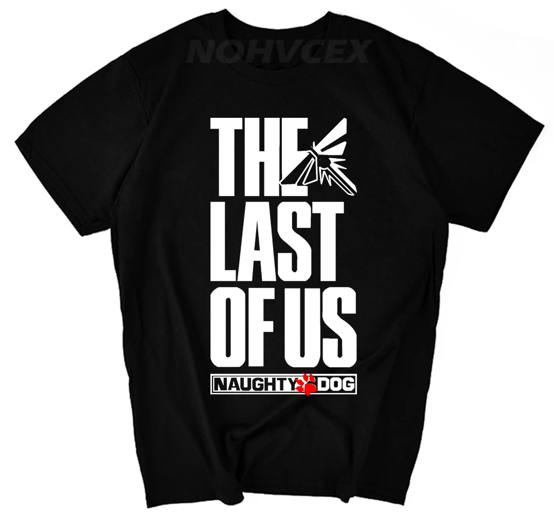 

Fashion printing design GAME T-shirt The last of us The last survivor Men's short sleeve T-shirt
