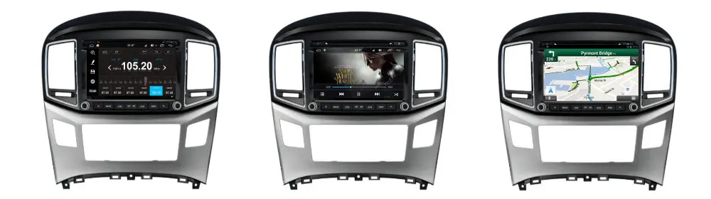 Excellent Car Android System RockChip PX5 1080P IPS LCD Screen For Hyundai H100 2016~2019 DVD Player GPS Navigation 2