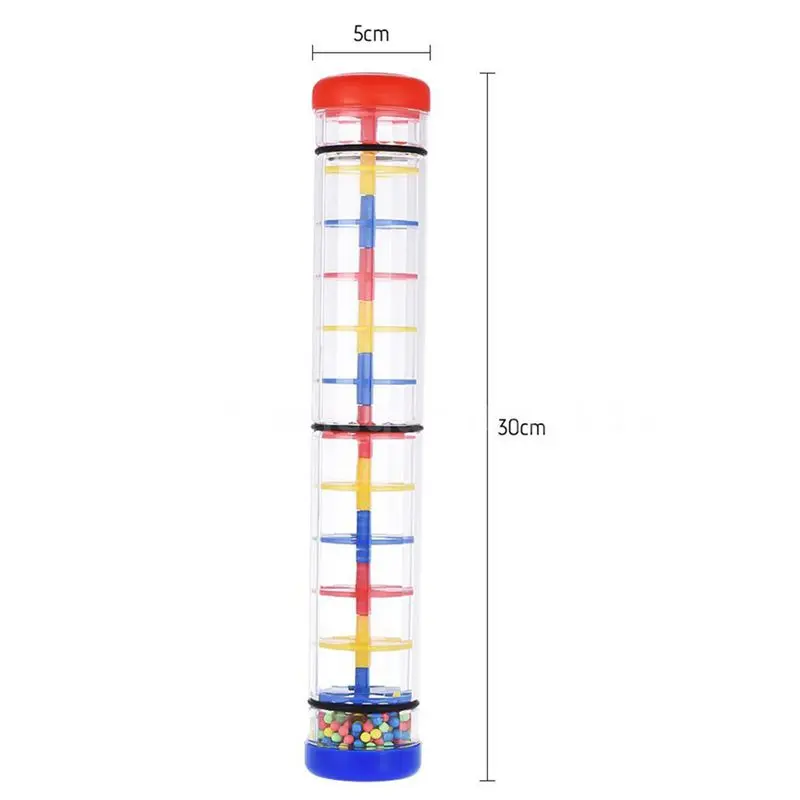 12 inch Rainmaker Rain Stick Musical Toy New Gift for Kids Toddlers